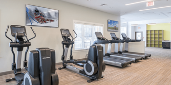 Gym at Axis at Lakeshore Apartments, MA,02324